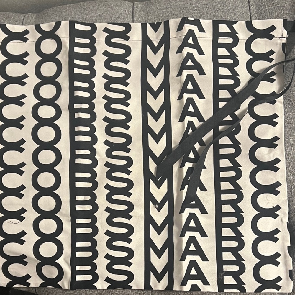 Marc Jacobs Monochrome Letter Dust Bag